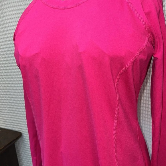 Xersion Hot Pink Knit Longsleeve A-Line Top in Size Medium. EUC. - Picture 2 of 6